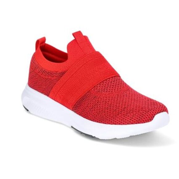 BRAND NEW Men's Banded Jogger Slip-on Athletic Sneakers Red